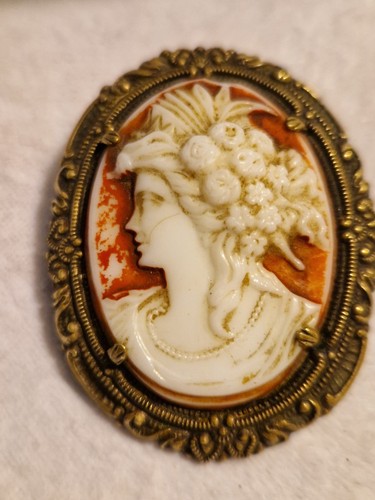 Victorian painted shaped glass - shaped,