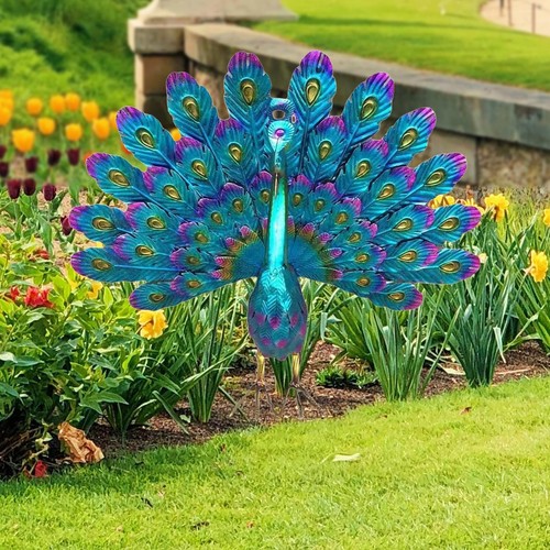 Simulation peacock figurines - simulation,