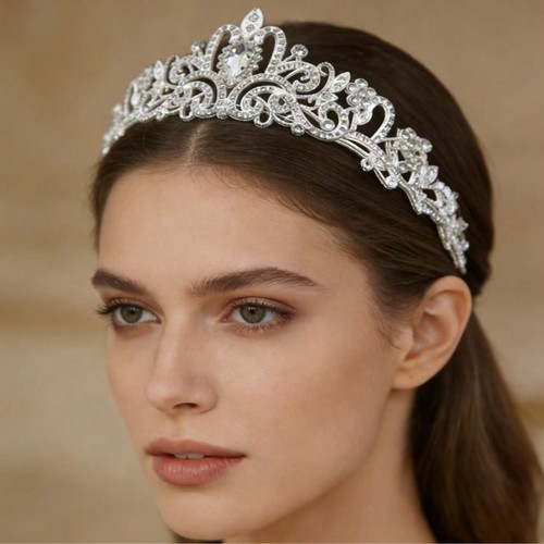 Princess silver crown - silver,