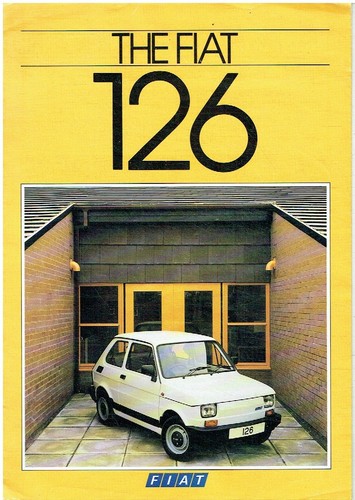 Fiat 126 saloon - 126,