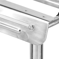 3 Step Universal Under Platform Slide Mount Boat Boarding Ladder Stainless Steel