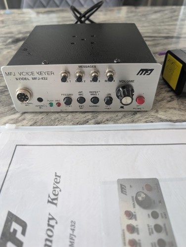 Mfj 432 voice - mfj,