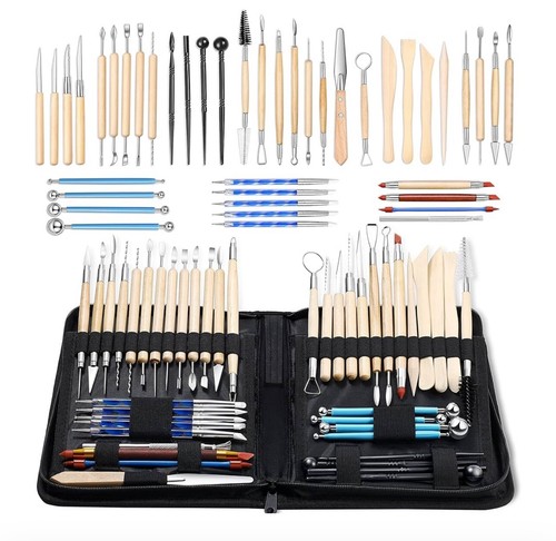 Pottery clay sculpting tools - ,