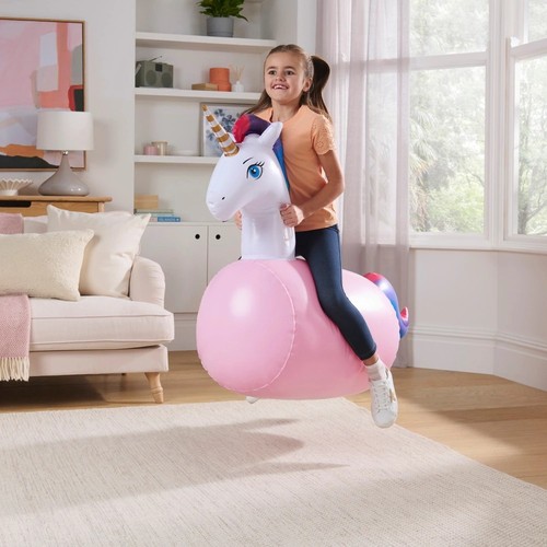 Kids inflatable unicorn - unicorn, jump