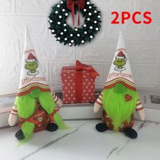 2pcs 28cm Grinch Christmas
