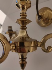 Vintage Brass Ceiling Light 3