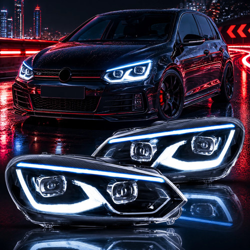 Headlights for volkswagen golf - headlights,