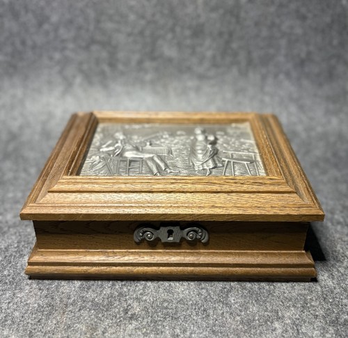 Vintage humidor 1950s solid - vintage,
