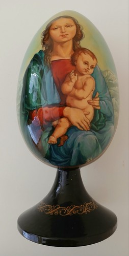 Hand painted russian wooden - hand,
