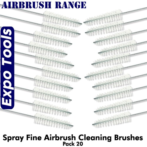Airbrush cleaning brush pk20 - airbrush,