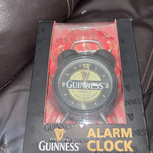 Guinness alarm clock bnib - alarm, new