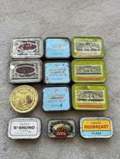 Vintage Tabacco Cigarette Tins