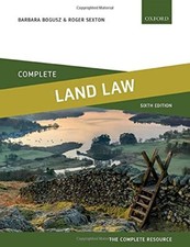 Complete Land Law: Text