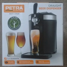 Petra Chilled Draught Beer Dispenser - Black (PT4919 )