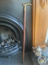 Vintage Carved Brass Head