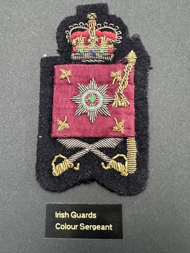 Irish guards colour sergeant - guards,