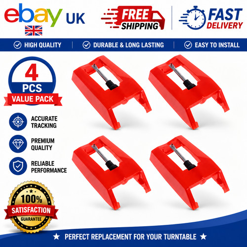 Pcs record player needles - 4,