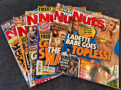 Mens nuts magazine issues - magazine,
