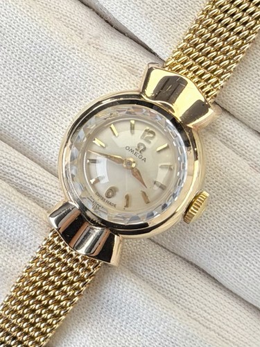 Omega lady vintage 9ct - lady's,