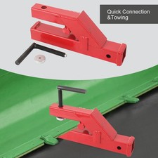 Forklift Trailer Hitch Attachment, 2" Clamp On Receiver Trailer Towing Adapter