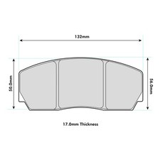 Ferodo DSUNO Brake Pads For AP