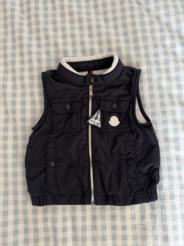 Baby moncler gilet size 12 - gilet, 9-12