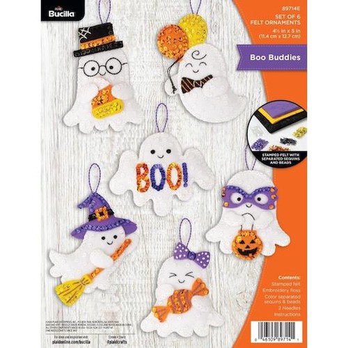 Bucilla felt ornaments - bucilla,