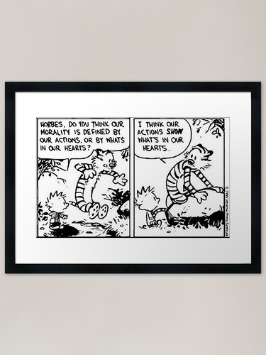 Calvin and hobbes - life, comic