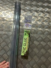 TRIUMPH HERALD CONVERTIBLE REAR WINDOW HOOD CLEAR VINYL GLUE REPAIR KIT