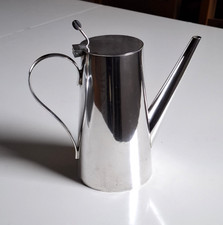 Vintage Harrods Silver Plate Coffee Pot.