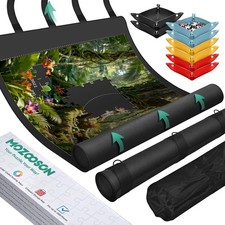 MOZOOSON Rubber Puzzle Roll Mat, Jigsaw Storage Mat 95x150 cm Stores Up to 3000