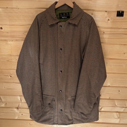 Barbour tweed wool jacket made - barbour,