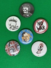 Set of 6 Badges - Punk /