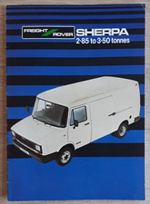 Freight Rover Sherpa Brochure