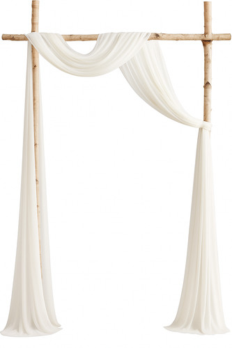 Wedding arch draping fabric - arch,