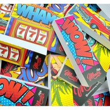 Monkey King Smile Perforated Retro Filter Tips Roach Cards for Rolling Papers