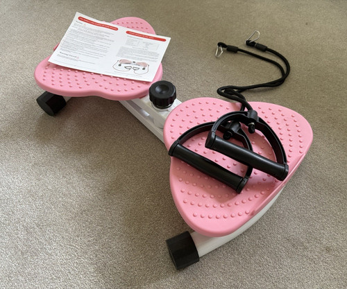 Pink twist stepper - twist, w/