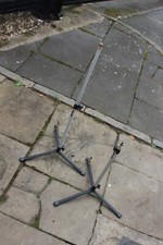 Pair of Portaflash LSLL studio lighting tripods (compact)