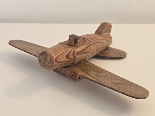 Vintage wooden monoplane - vintage,