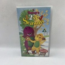 Barney - 1-2-3-4 Seasons (VHS, PAL 1996) POLYGRAM VIDEO