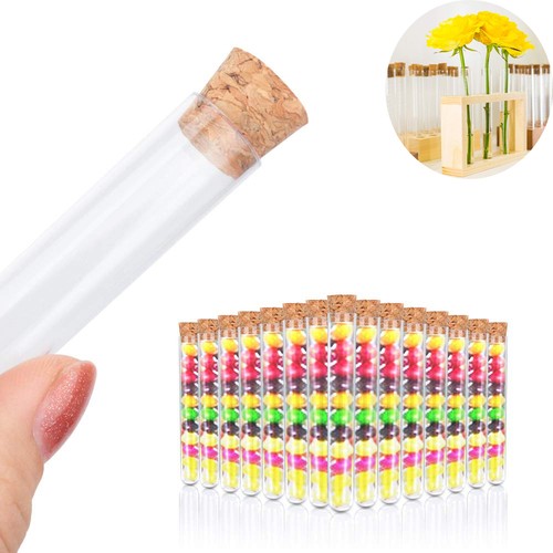 20pcs test tubes with cork - test,