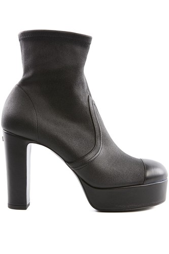 Chanel black 2024 leather - black,