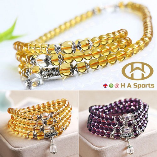 108 beads 6mm crystal buddhist - 108,