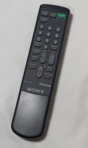 Sony trinitron remote - sony,