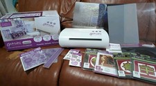 Crafter's Companion Gemini A4 Electronic Die Cutting Embossing Machine + Extras