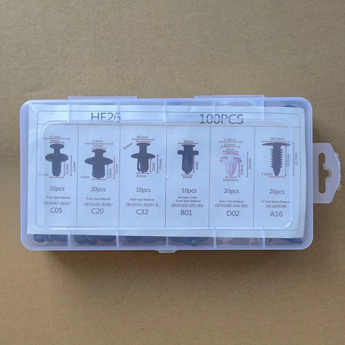 For 100x retainer clips body - for,