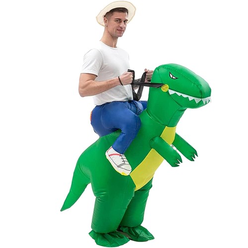Costume inflatable green - costume,
