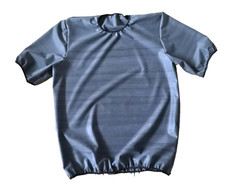 Latex Rubber Tee Shirt Top Unisex Roleplay Fetish Clothing Latex Mix BDSM Mens