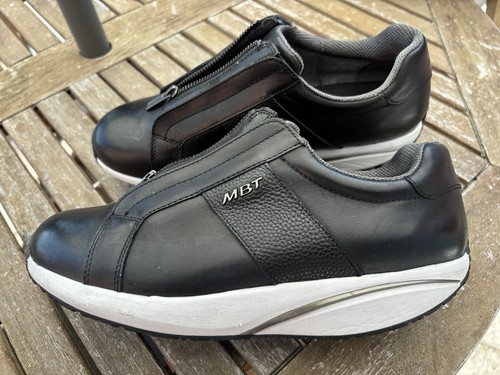 Mbt black leather aisai - mbt,