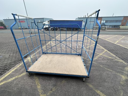 Roll cage warehouse trolley - warehouse,